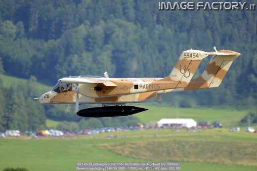 2013-06-29 Zeltweg Airpower 0550 North American Rockwell OV-10 Bronco